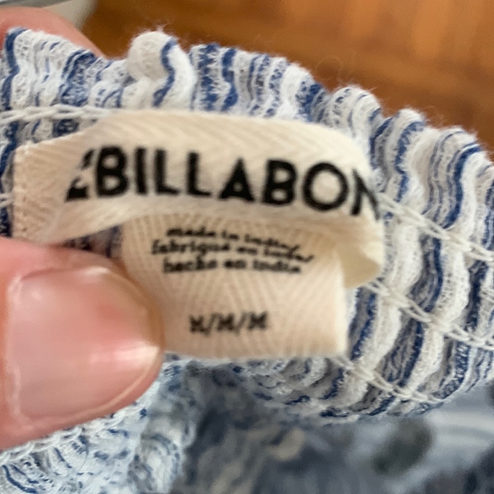 Gauzy, beachy striped pants with pockets